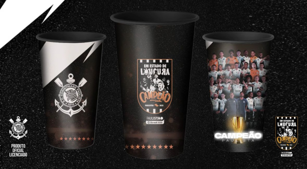 Corinthians anuncia lançamento do copo do título paulista com data e detalhes exclusivos