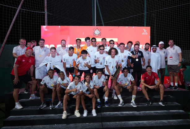 Timãozinho foi campeão de forma invicta em Dubai