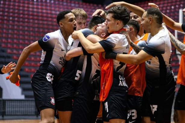 O Corinthians é campeão da Taça SP de Futsal Sub-20