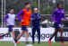 Dorival J�nior comanda primeira atividade no CT do Corinthians