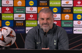 Tcnico do Tottenham, Ange Postecoglou, est na final Europa League