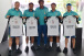 Hugo presenteia jogadores da Sele��o com camisas do Corinthians; veja fotos