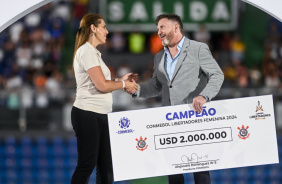 Corinthians possui duas parcelas em atraso da premiao da Libertadores de 2024