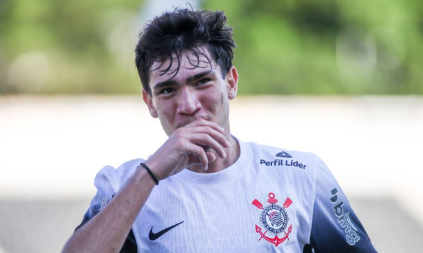 Gui Bom marcou seu primeiro gol pelo time Sub-20 durante triunfo alvinegro no Paulistão