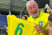 Torcedor s�mbolo do Corinthians vive momento especial com ex-atleta do clube na Copa Am�rica