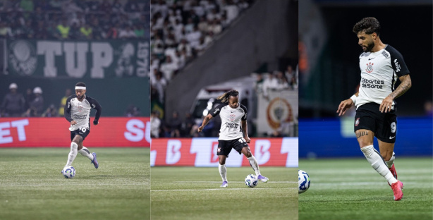 Memphis, André Carrillo e Yuri Alberto deixaram o campo do Allianz Parque com dores