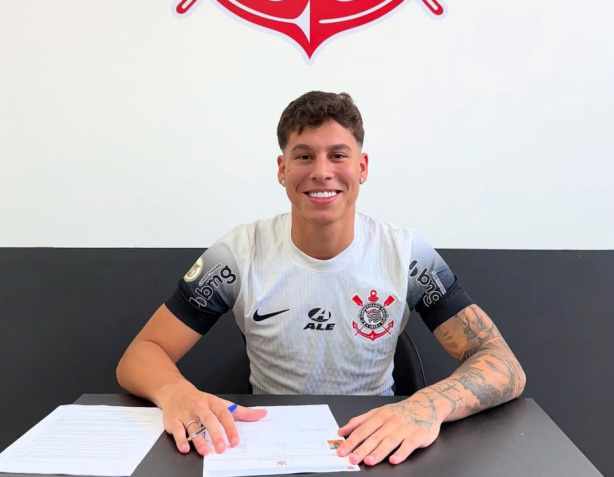 Danielzinho Trajano, filho de Daniel Trajano, ex-diretor da Esportes da Sorte, patrocinadora máster do Corinthians, foi um dos contratados para a base