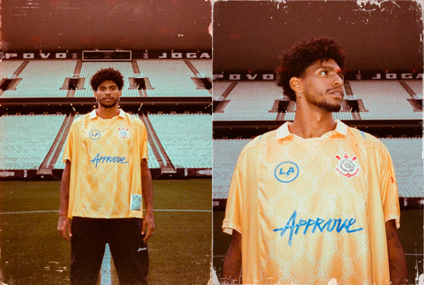 Approve lança camisa em parceria com Corinthians e time da NFL