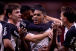 Gui Neg�o comemorando o primeiro gol contra o Internacional