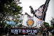 Caminhada, mar negro, festa e bandeir�es: veja como foi a volta das organizadas do Corinthians