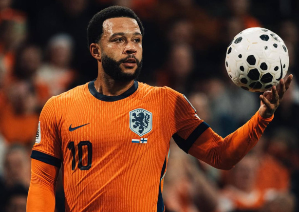 Relembre como foram as duas Copas do Mundo de Memphis Depay pela Holanda