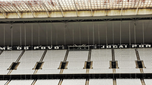 Torcida do Corinthians prepara um dos maiores mosaicos 3D para decisão da Copa do Brasil
