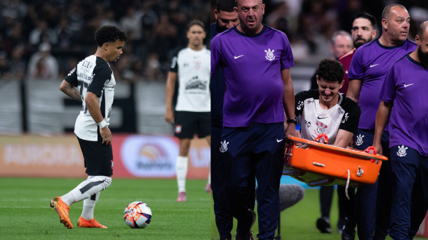 Kaio César e Hugo Farias deixaram o gramado da Neo Química Arena com dores