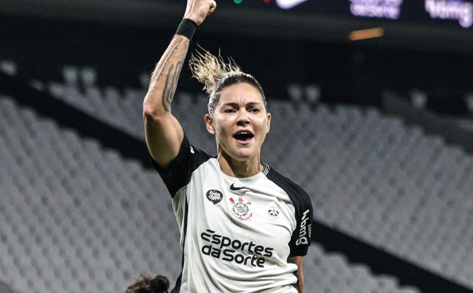Gabi Zanotti assume artilharia histrica do Corinthians Feminino na Neo Qumica Arena