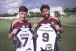 WSL presenteia jogadores do Corinthians com lycras personalizadas ap�s visita a clube de surfe