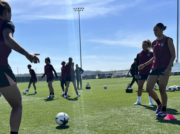 Corinthians faz último treino antes de enfrentar o Kansas City Current pela Teal Rising Cup