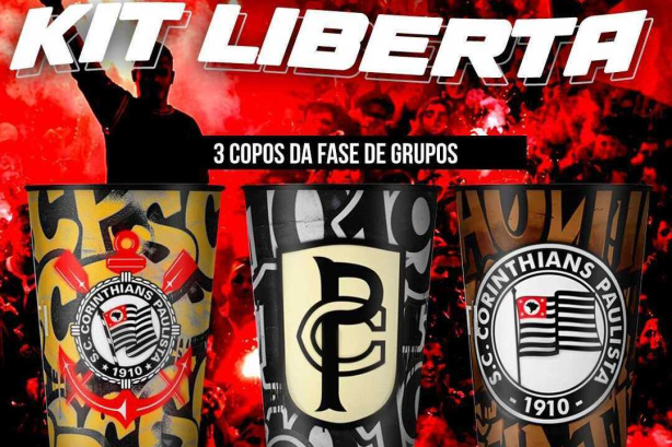 Corinthians anuncia a venda de kit comemorativo para a fase de grupos da Libertadores