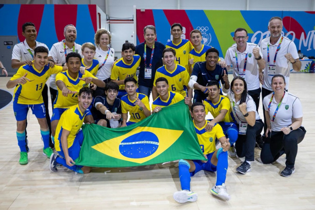 Dupla do Corinthians conquista ouro com o Brasil nos Jogos Sul-Americanos da Juventude