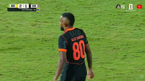 Volante atua pela primeira vez em 2026 após período afastado no Corinthians