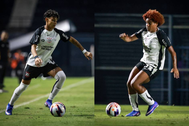 Tamires falou sobre a importância do apoio às jovens atletas do elenco alvinegro, como a lateral Rafa Rocha e a zagueira Duda Mineira