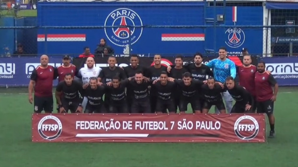 Corinthians vence o Nacional e assume a liderança do Campeonato Paulista de Fut7