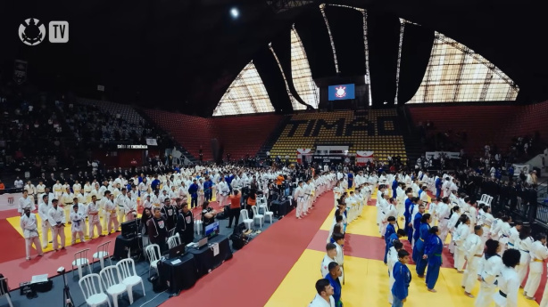 Corinthians headquarters hosts the biggest friendly judo tournament in Brazil, setting a historic record
