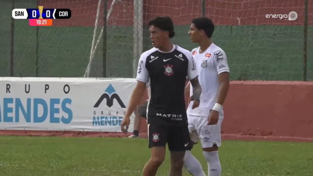 Corinthians desperdiça chances e fica no empate com o Santos pelo Paulista Sub-20