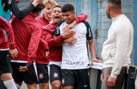 Matheus Rocha marcou duas vezes na vit�ria sobre o Palmeiras