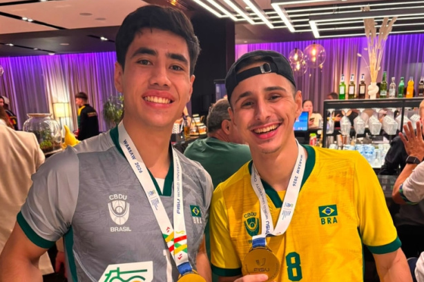 Corinthians duo wins University Futsal World Cup with the Brazilian team