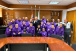 Presidente e atletas do Corinthians recebem delega��o do Futsal Down antes da Copa do Brasil