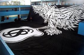 Bandeira do Corinthians custou R$ 80 mil