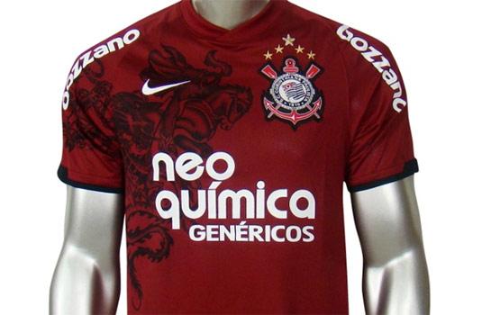 Camisa III do Corinthians para a temporada 2011