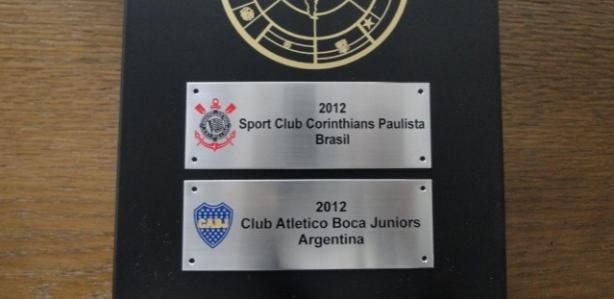 Conmebol j tem placas de Corinthians e Boca para a taa da Libertadores