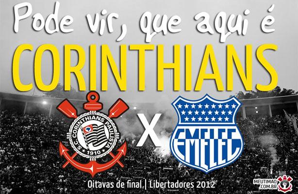 Corinthians enfrentar o Elemec nas oitavas da Libertadores