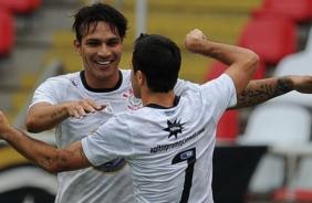 Guerrero fez seu primeiro gol pelo Corinthians