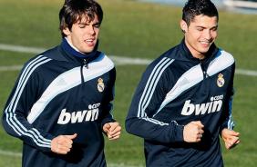 Kak e Cristiano Ronaldo: as estrelas do Real 