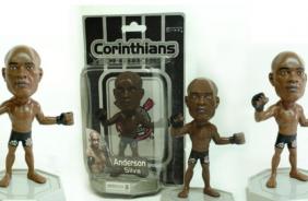 Miniatura do lutador Anderson Silva custará R$ 39,90