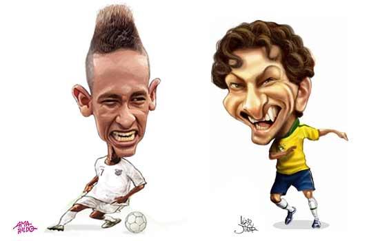 Neymar e Elano