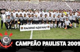 O Corinthians  o atual campeo do campeonato Paulista