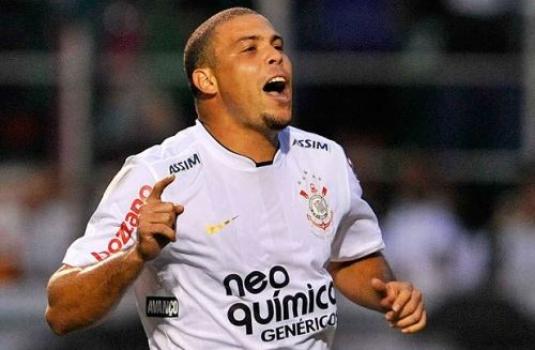 Ronaldo brilhou muito no Corinthians