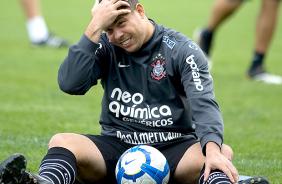 Ronaldo participou do treino do Corinthians, nesta quarta-feira