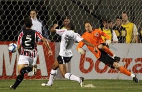 Segundo gol do Corinthians sobre o São Paulo na goleada de 3x0