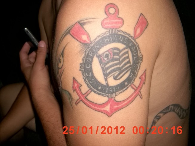 Tatuagem do Corinthians do adilson