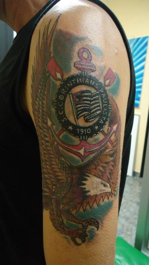 Tatuagem do Corinthians do /ALBERTIMAO/alberto