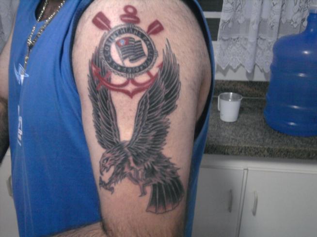 Tatuagem do Corinthians do ALESSANDRO