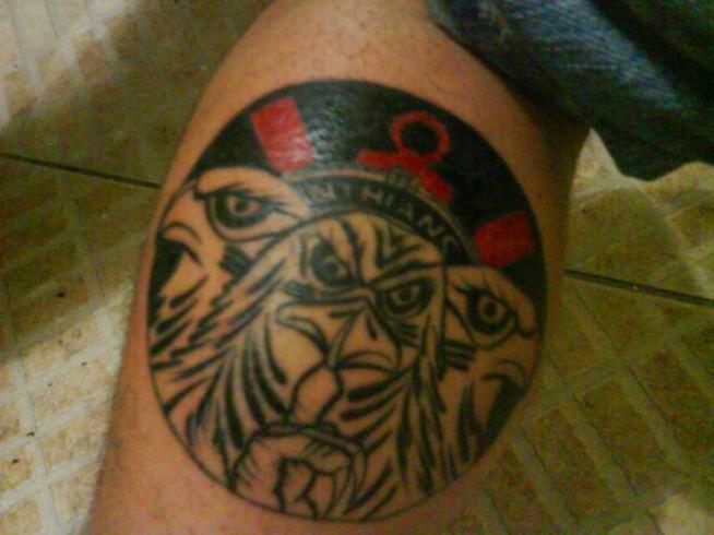 Tatuagem do Corinthians do Alex Gavio