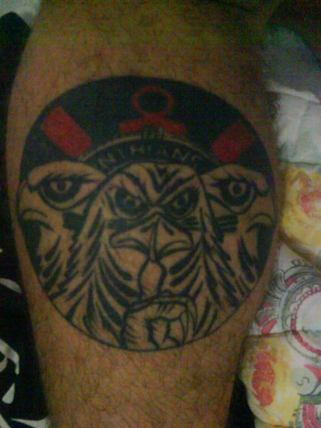 Tatuagem do Corinthians do Alex Gavio