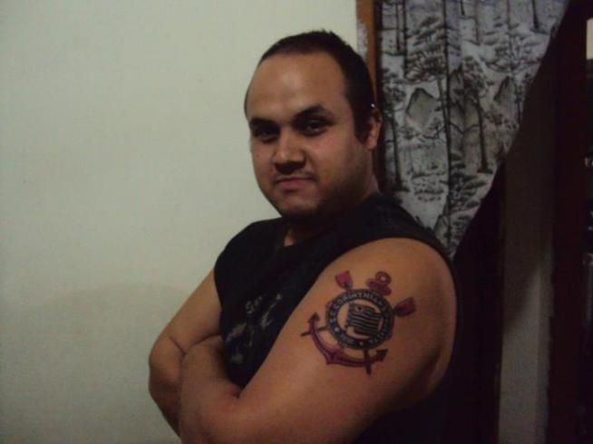 Tatuagem do Corinthians do Alexandre