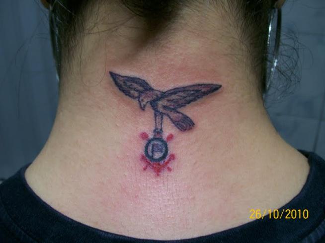 Tatuagem do Corinthians da Amanda