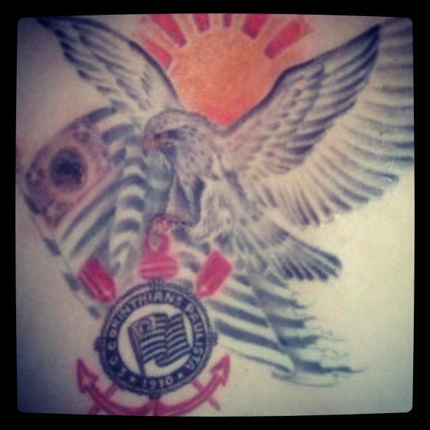 Tatuagem do Corinthians da Ana